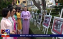 Dòng người dâng hương tưởng niệm Bác Hồ tại Khu di tích Dục Thanh