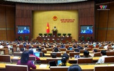 Quốc hội thảo luận ở hội trường về một số dự án luật