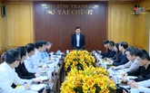 Chủ tịch UBND tỉnh làm việc với Sở Tài chính