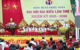 Đại hội Đảng bộ xã Thiệu Toán lần thứ I, nhiệm kỳ 2025-2030