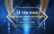 Truyền hình trực tiếp: Lễ tôn vinh doanh nghiệp, doanh nhân tiêu biểu tỉnh Thanh Hóa năm 2025
