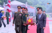 Lễ truy điệu, an táng 21 hài cốt liệt sĩ Việt Nam hy sinh tại Lào