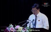 Đồng chí Mai Xuân Liêm, Ủy viên Ban Thường vụ Tỉnh ủy, Phó Chủ tịch UBND tỉnh đã trình bày báo cáo tóm tắt tình hình kinh tế - xã hội, quốc phòng - an ninh 6 tháng đầu năm, nhiệm vụ trọng tâm 6 tháng cuối năm 2025