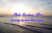 Thanh Hóa - Góc nhìn từ trên cao: Biển Quảng Thái hoang sơ mà thơ mộng