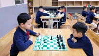 Thiếu nhi: Lan toả phong trào học cờ vua