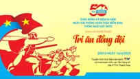 Truyền hình trực tiếp: Chương trình giao lưu nghệ thuật “Tri ân đồng đội”