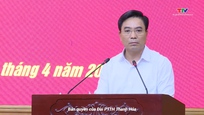 Ban Chấp hành Đảng bộ tỉnh Thanh Hóa cho ý kiến đối với Đề án sắp xếp đơn vị hành chính cấp xã