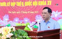 Phó Bí thư Thường trực Tỉnh uỷ Lại Thế Nguyên tiếp xúc cử tri tại huyện Như Xuân