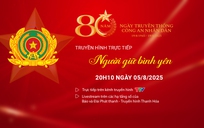 Truyền hình trực tiếp: Chương trình giao lưu nghệ thuật “Người giữ bình yên”