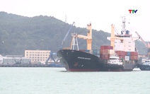 Khởi động lại tuyến vận tải container Quốc tế tại cảng Nghi Sơn