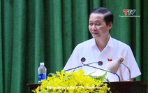 Chủ tịch UBND tỉnh và các đại biểu HĐND tỉnh tiếp xúc cử tri thị xã Nghi Sơn