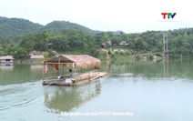 Huyện Thường Xuân nghiêm cấm bè mảng chở khách du lịch trên lòng hồ Xuân Minh