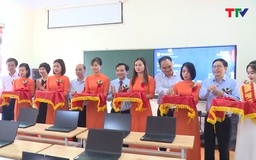 Lenovo, Microsoft và AMD trao tặng “Lớp học thông minh Lenovo” tại Trường THPT Ba Đình - Nga Sơn