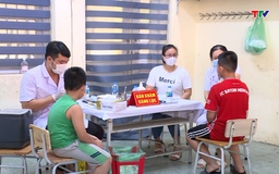 Thành phố Thanh Hóa tiêm vét vắc xin phòng COVID-19 cho trẻ