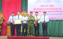 Ngày hội Toàn dân bảo vệ an ninh Tổ quốc xã Quảng Minh, thành phố Sầm Sơn