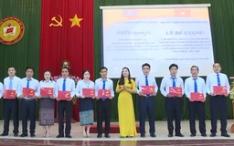 Trường Chính trị tỉnh Thanh Hóa đào tạo, bồi dưỡng lý luận chính trị cho cán bộ tỉnh Hủa Phăn - Lào