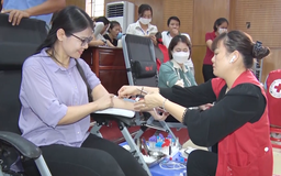 Thị xã Nghi Sơn tiếp nhận gần 1.400 đơn vị máu