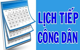 Thông báo: Thay đổi thời gian tiếp công dân định kỳ tháng 8 năm 2025