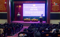 Đoàn Đại biểu Quốc hội Thanh Hóa tiếp xúc cử tri tại huyện Hà Trung