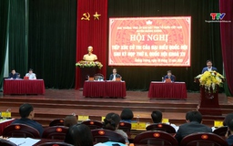 Đoàn đại biểu Quốc hội Thanh Hóa tiếp xúc cử tri huyện Quảng Xương 