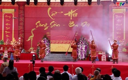 Lễ hội Sòng Sơn - Ba Dội năm 2023: Nét đẹp văn hóa tâm linh thờ Mẫu