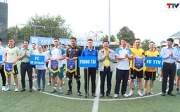 Giải bóng đá Cúp Tứ hùng chào mừng ngày thành lập Đoàn thanh niên cộng sản Hồ Chí Minh năm 2023