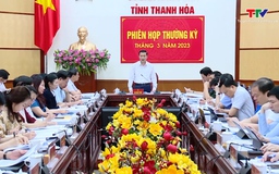Phiên họp thường kỳ UBND tỉnh tháng 3