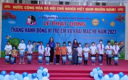 Thành phố Thanh Hóa phát động Tháng hành động vì trẻ em và khai mạc hè năm 2023