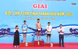 200 vận động viên tham gia Giải bơi, lặn tỉnh Thanh Hoá năm 2023