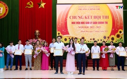 Chung kết hội thi "Học viên giỏi lý luận chính trị năm 2023"
