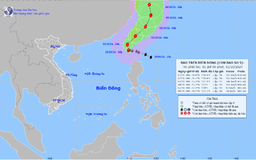 Tin bão mới nhất trên biển Đông (Cơn bão số 5)