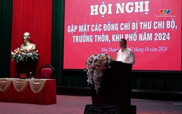 Huyện Như Thanh gặp mặt Bí thư chi bộ, trưởng thôn khu phố năm 2024