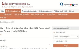 Phiếu lý lịch tư pháp cấp trên VNeID có giá trị pháp lý như bản giấy