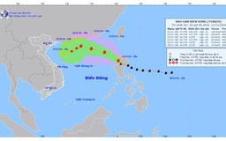 TIN BÃO GẦN BIỂN ĐÔNG (Cơn bão TORAJI)