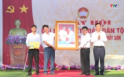 Ngày hội Đại đoàn kết toàn dân tộc tại khu dân cư thôn Thanh Bình, xã Thúy Sơn, huyện Ngọc Lặc