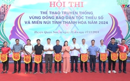 Khai mạc Hội thi thể thao truyền thống dân tộc thiểu số và miền núi tỉnh Thanh Hóa năm 2024