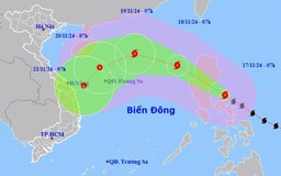 Siêu bão Man-Yi di chuyển theo hướng Tây Bắc