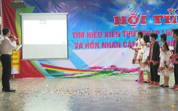 Hội thi tìm hiểu pháp luật về phòng, chống tảo hôn và hôn nhân cận huyết thống