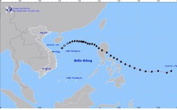 Áp thấp nhiệt đới từ cơn bão số 9 đã suy yếu thành một vùng áp thấp