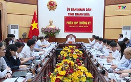 Phiên họp thường kỳ Ủy ban Nhân dân tỉnh tháng 11/2024