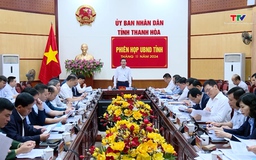 Phiên họp Ủy ban Nhân dân tỉnh tháng 11