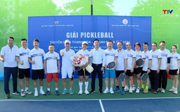 Khai mạc Giải Pickleball Truyền hình Thanh Hoá - Doanh nhân trẻ năm 2024