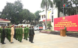 Công an các địa phương ra quân trấn áp tội phạm, bảo đảm an ninh trật tự Tết Nguyên đán Ất Tỵ năm 2025