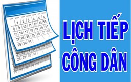 Thông báo lịch tiếp dân, đối thoại với dân của đồng chí Bí thư Tỉnh ủy năm 2025