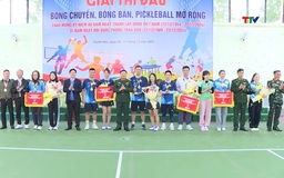 Giải Bóng chuyền, bóng bàn và pickleball chào mừng 80 năm Ngày thành lập Quân đội Nhân dân Việt Nam