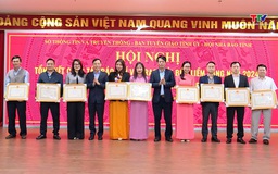 Hội nghị tổng kết công tác báo chí và trao giải Búa liềm vàng tỉnh Thanh Hóa năm 2024