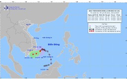 Bão số 10 di chuyển theo hướng Tây Tây Nam, suy yếu thành áp thấp nhiệt đới