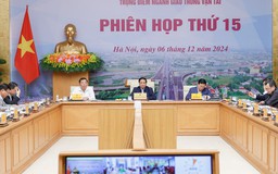 Thủ tướng chủ trì phiên họp thứ 15 Ban Chỉ đạo các dự án giao thông vận tải trọng điểm