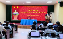 Hội nghị giao ban công tác khoa giáo năm 2024