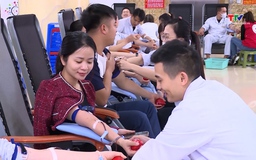 Số máu thu được từ Lễ hội "Giọt hồng Blu trắng năm 2024" tại Thanh Hoá vượt 30% kế hoạch